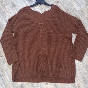 Boutique mocha brown sweater